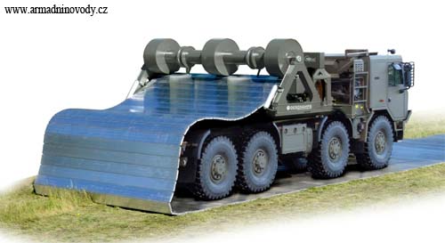 FCR3 auf LKW Tatra Force