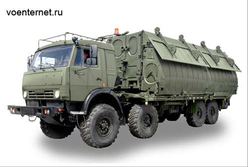 PP-91M Flußponton auf Kamaz 63501