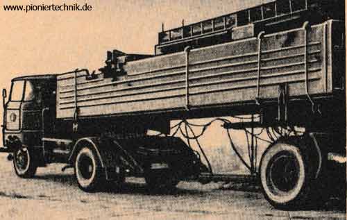 SRF-500 Transportfahrzeug I bis IV Ponton des RFV