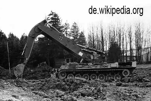 gepanzerte Pioniermaschine Prototyp 2
