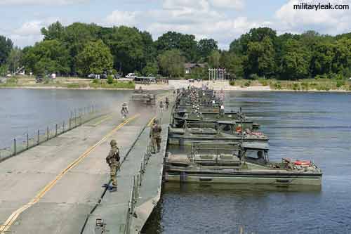 Brücke aus SRB und IRB