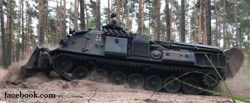 Pionierpanzer 2A0 NVK Dachs