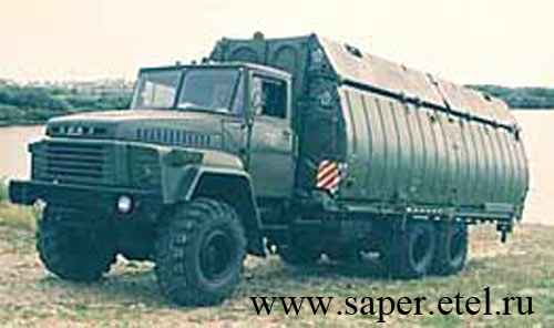 Flussponton auf Kraz-260