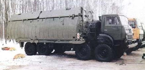 Flussponton auf Ural 53236