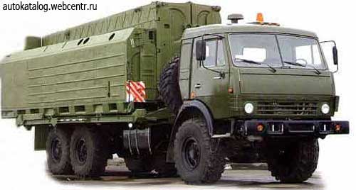 Uferponton auf KamAZ 43118